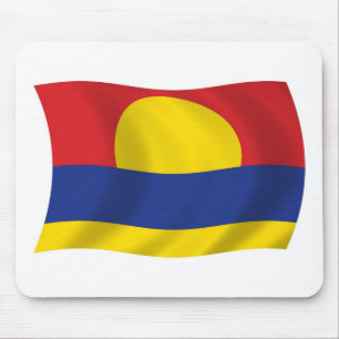 Palmyra Atoll Bandeira Mouse Pad