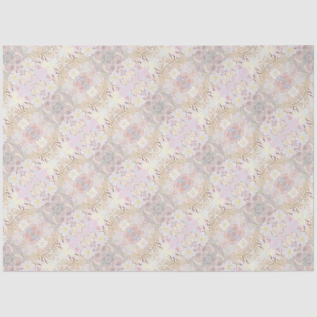 Pamela Pattern B Elegante 18 lb Papel Tecido (Frente )