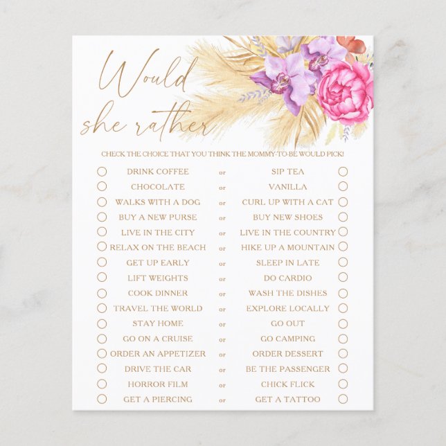 Pampas - Ela poderia Preferencialmente o jogo? (Frente)