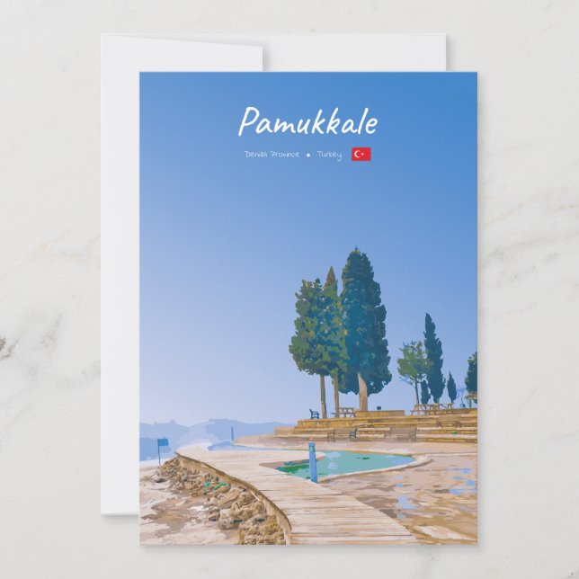 Pamukkale, Turquia - Piscinas Termais (Frente)