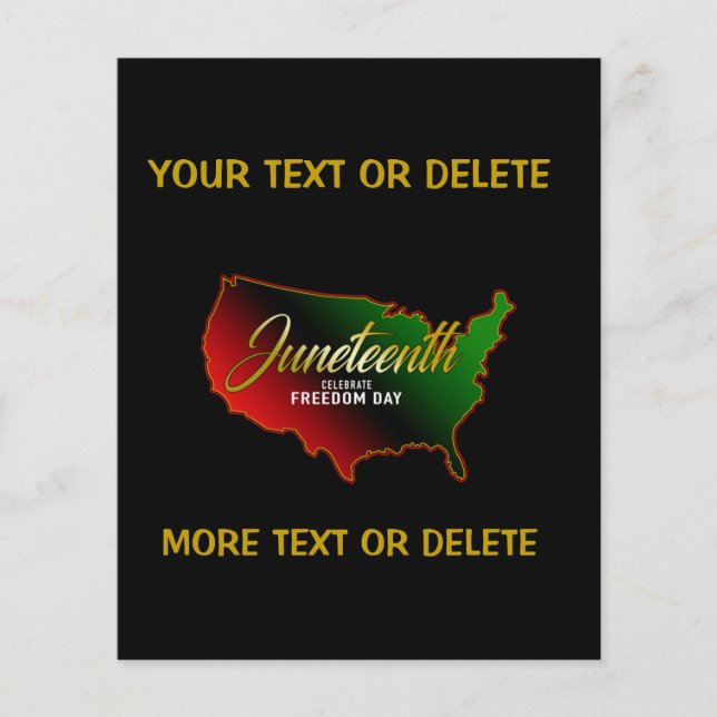 Pan Africano, Décima Sétima Folheto (Frente)