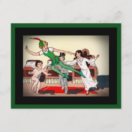 Pan voa para as crianças em casa