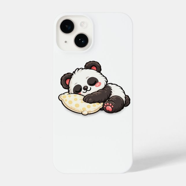Panda Adormecido Fofo com Travesseiro (Verso)