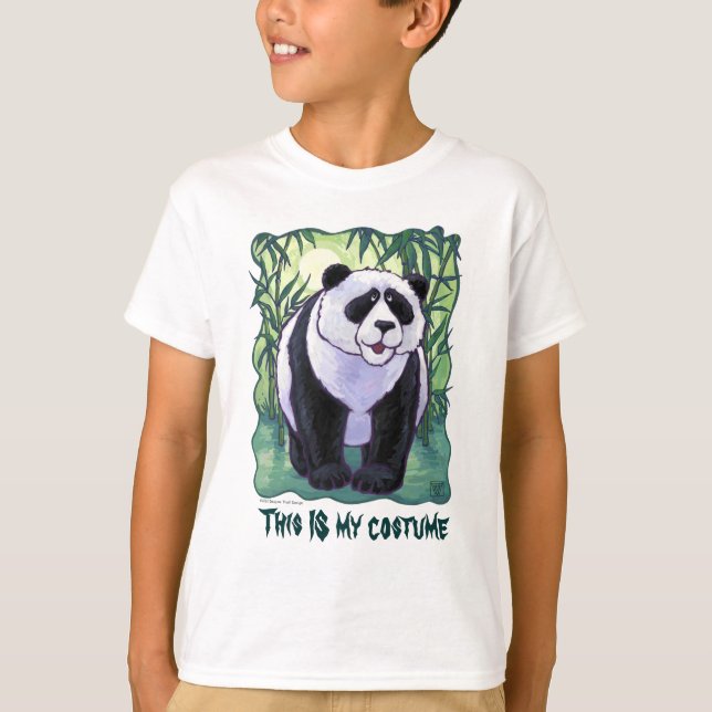 Panda Bear Esta É A Minha Camisetas De Luz (Frente)