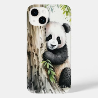 Panda Bear Por Árvore