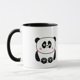 Panda bonita caneca personalizada