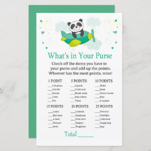 Panda bonita O que há no seu jogo de bolsa