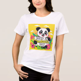 Panda Bonita "Tenha Um Dia Pandástico"