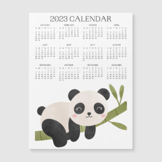 Panda, Calendários Panda 2023