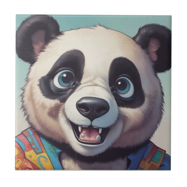 Panda Cartoon Drawing Art (Frente)