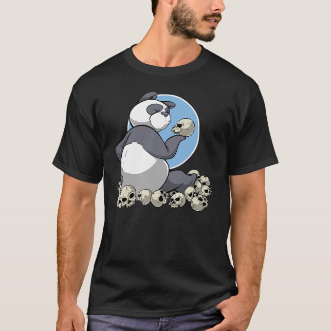 Panda com camiseta Skulls (Frente)