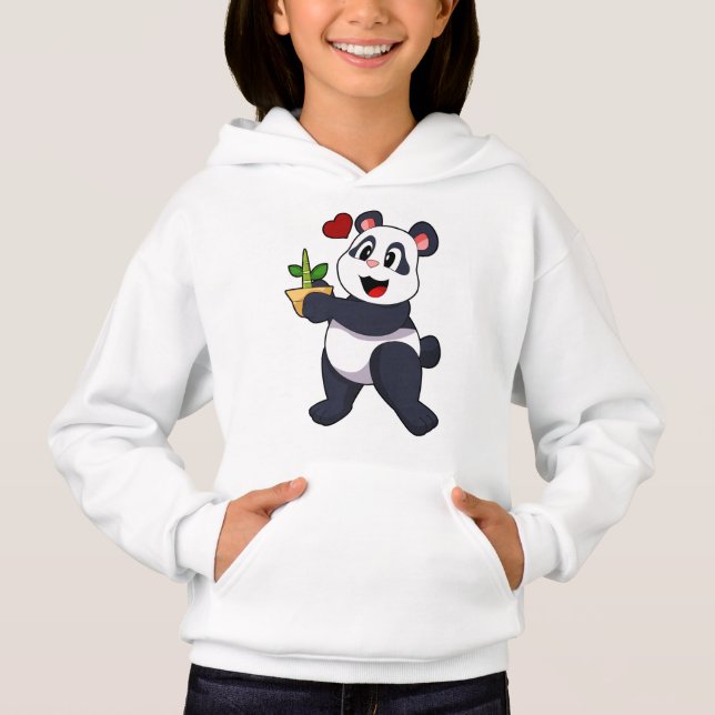Panda com Flor Bamboo (Frente)