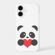 Panda com um coração