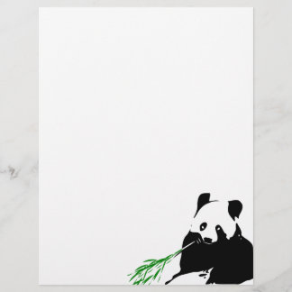 Panda comendo Bamboo