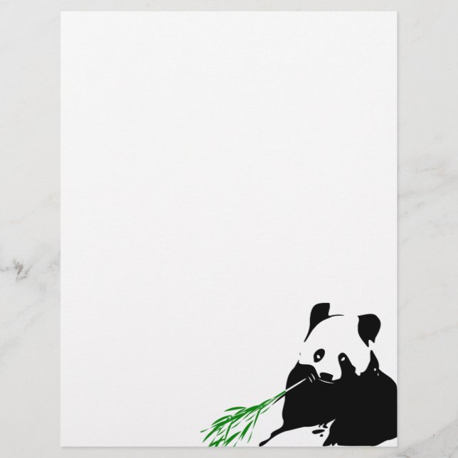 Panda comendo Bamboo (Frente)