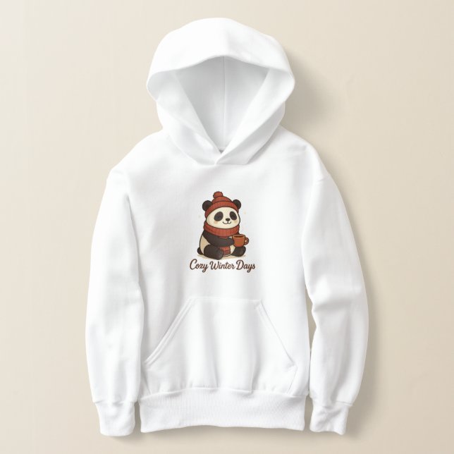 panda de inverno kawaii (Postura )