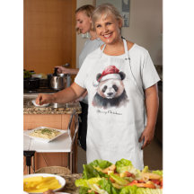 Panda de Natal, personalizável