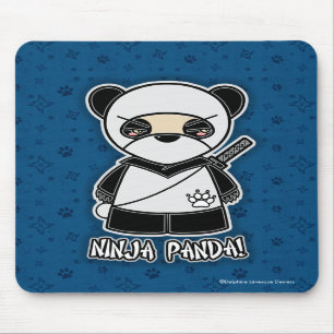 Panda de Ninja! Mousepad