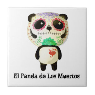 Panda do dia do morto