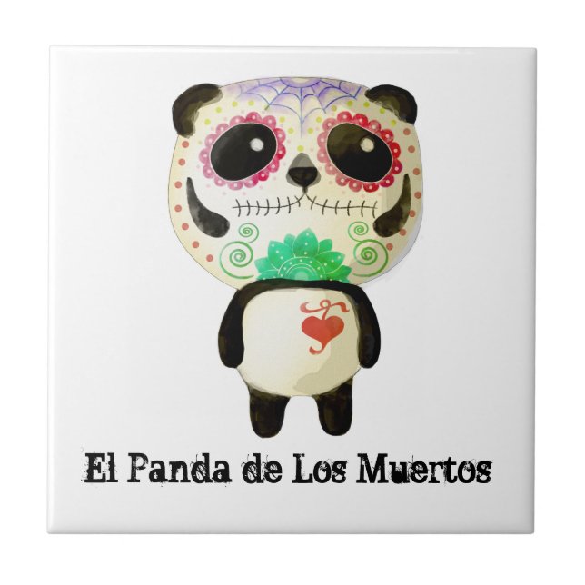 Panda do dia do morto (Frente)