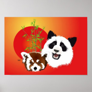 Panda encontro poster