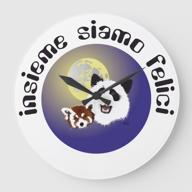 Panda encontro relógio (Frente)