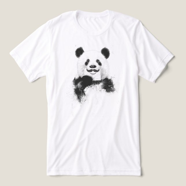 Panda engraçada (Design frontal)