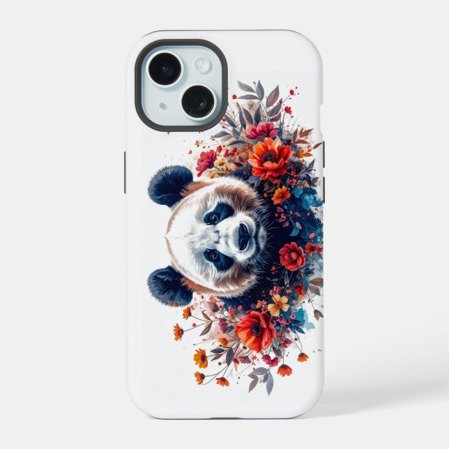 Panda Entre Flores (Verso)