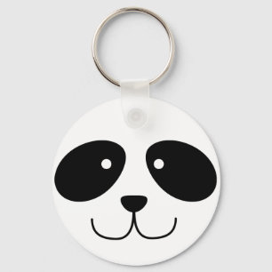 Panda Face Chaveiro