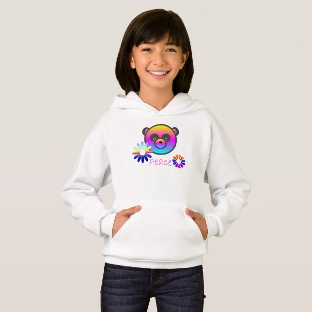 Panda Floral Sweatshirt (Frente Completa)