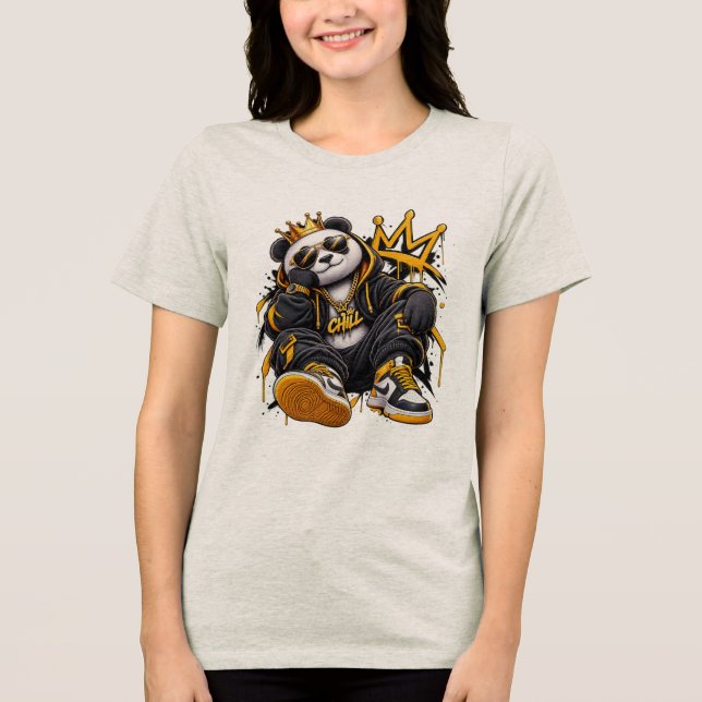 Panda Fresco Coroado – Panda Hip Hop Streetwear (Frente)