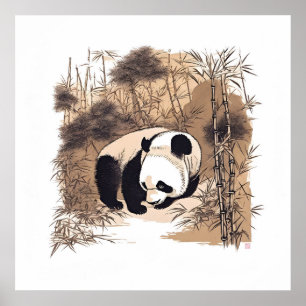 Panda - Impressão de Arte Arquivada