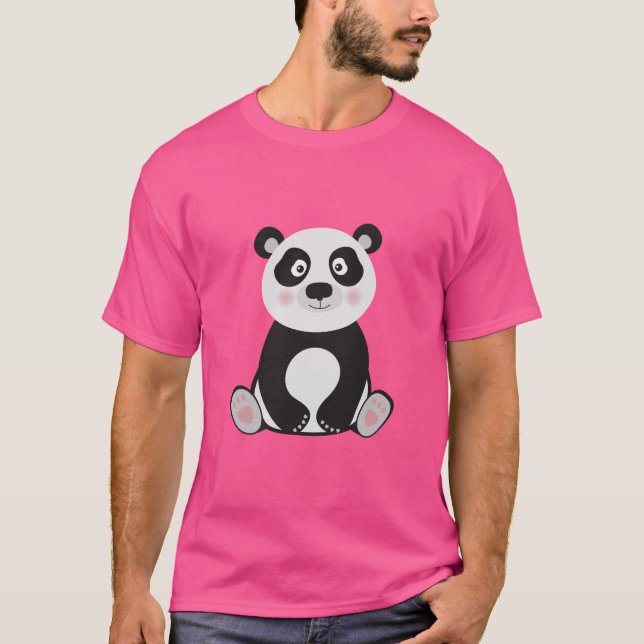 PANDA LOGOTIPO CAMISA EXCLUSIVA DESIGN POR MOEDA M (Frente)