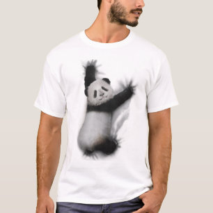 Panda Mostra Presentes De Camisetas De Animais Grá
