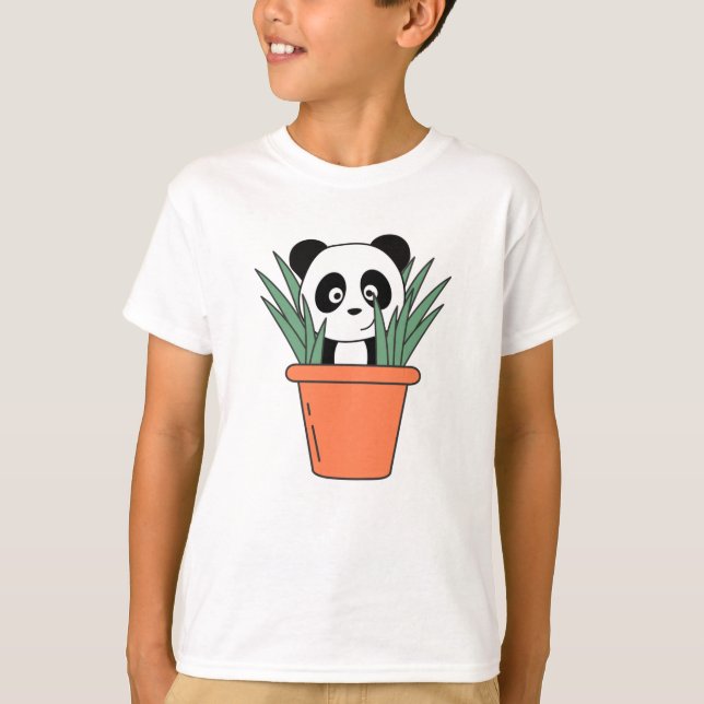 Panda Na Flower Top Funny Panda Beer Plant (Frente)