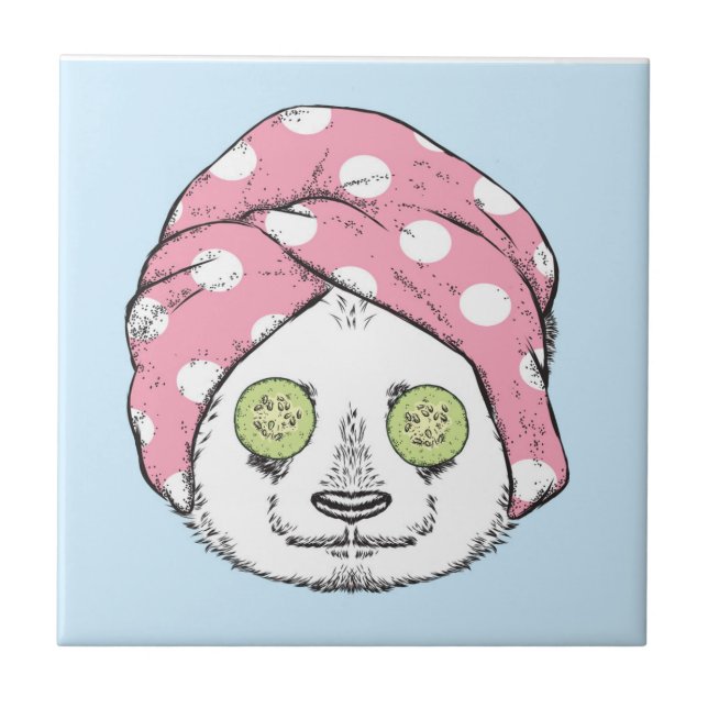 Panda No Spa (Frente)