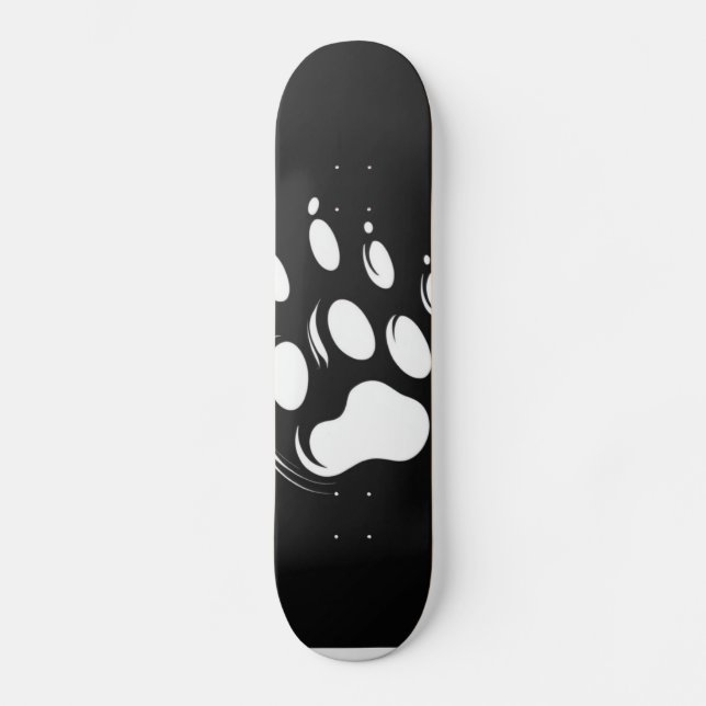 Panda Paw Skateboard (Frente)