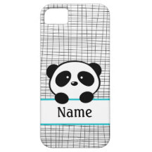 Panda Personalizada Azul Aqua Azul