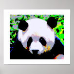 Panda Pop Art Poster Impressão - Posters Panda<br><div class="desc">Salvar Pandas - Imagem de Arte Pop - Panda Retrato - Panda Rosto / Cabeça de Arte Trabalho de arte digital - Proteger Pandas - Ambiente Natureza Mundo Verde - Urso / Imagens Animais - Salvar Pandas - Salvar o Planeta</div>