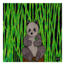 Panda - Poster Impressão
