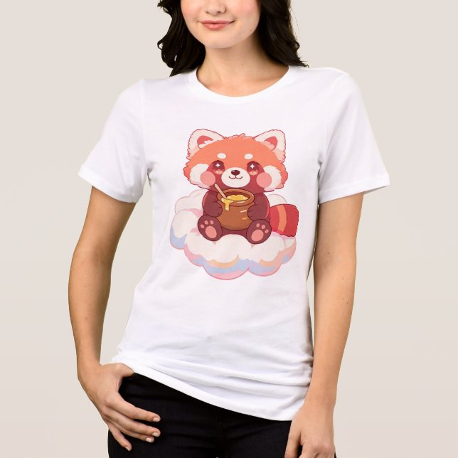 Panda Vermelho Fofo (Frente)