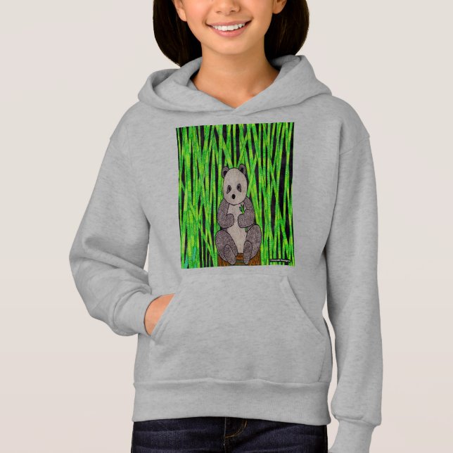 Panda (vivid) - Hoodie (Frente)