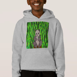 Panda (vívido) - Moletom de Capuz Masculino
