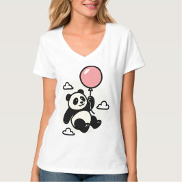 Panda Voando Alto – Vin Zzep Art - Camiseta
