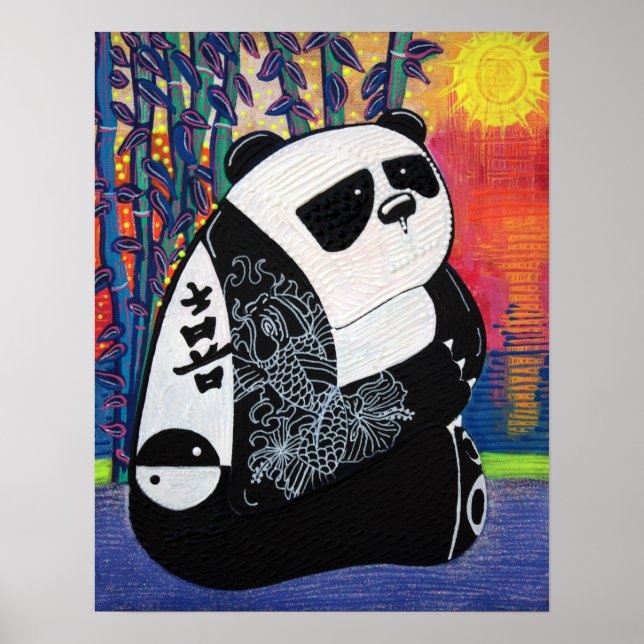 Panda Zen Master Poster (Frente)