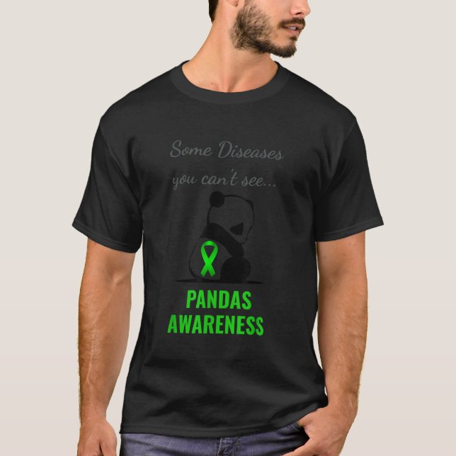 PANDAS PANS Consciência a camisa (Frente)