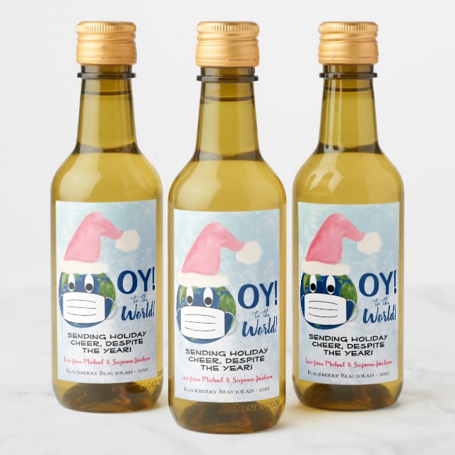 Pandemia bonita de Y para o Mini Natal do Mundo (Garrafas)