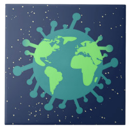 Pandemia Global (Partícula Vírus) (Infecção Viral)