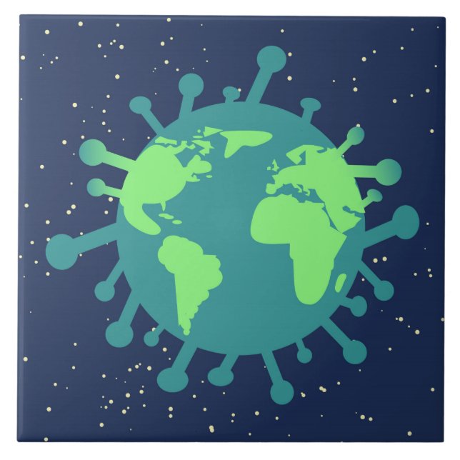 Pandemia Global (Partícula Vírus) (Infecção Viral) (Frente)