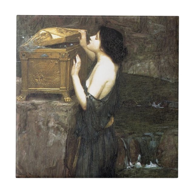 Pandora [John William Waterhouse] (Frente)